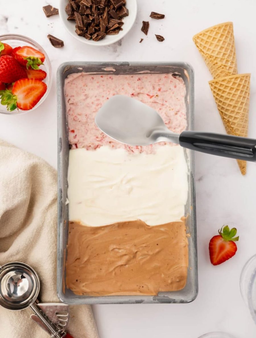 Professional Ice Cream Scoop Set, Stainless Steel Trigger Release Portion Scoop and Classic Ice Cream Spade Design for Frozen Treats,Baking Cookie Dough - Image 2